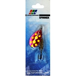 Блешня на хижу рибу, обертова, EOS S0001B, вага 9г, колір GS131030